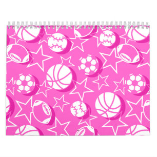 Calendário Garotas esportivas