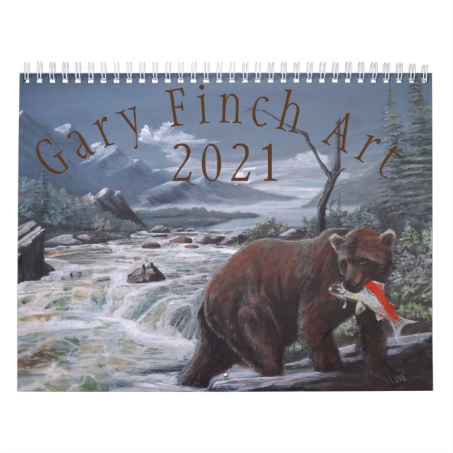 Calendário Gary Finch Art Calender (Capa)