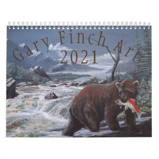 Calendário Gary Finch Art Calender