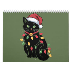 Calendário Gatinho Gato-Presente Gato-Presente Gatinho Gato-d