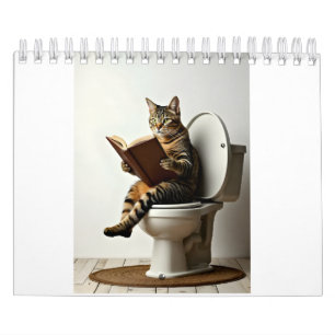 Calendário Gato Feliz: Design de Gatinhos Gons Bonitos para G