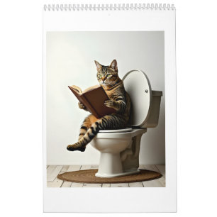 Calendário Gato Feliz: Design de Gatinhos Gons Bonitos para G