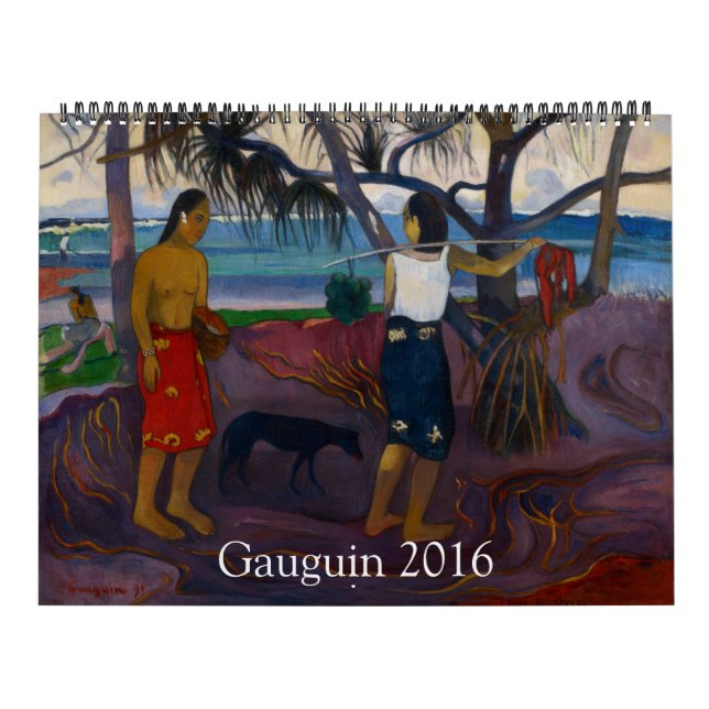 Calendário Gauguin 2016 enorme (Capa)