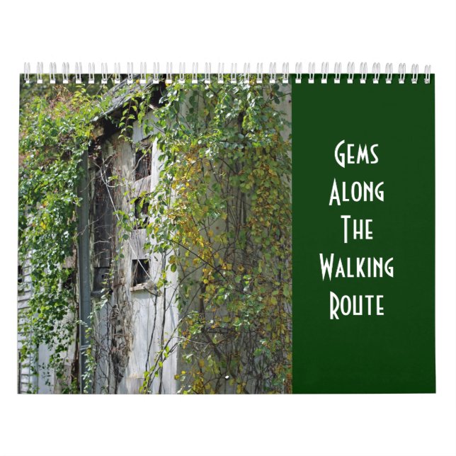 Calendário - Gems Ao Longo Da Rota Andando (Capa)