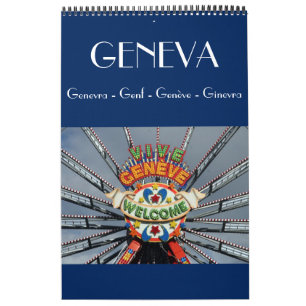 Calendário Genebra Suíça