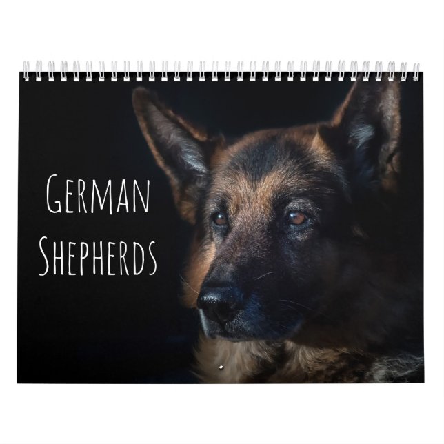 Calendário German shepherd (Capa)