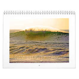 Calendário gigante do surf de Havaí