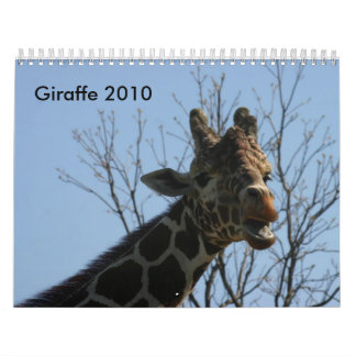 Calendário Girafa 2010
