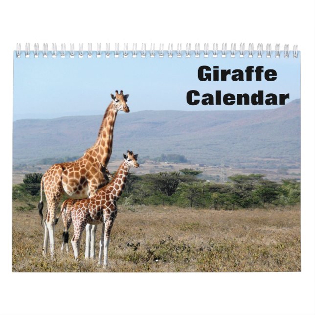 Calendário Girafa 2025 (Capa)