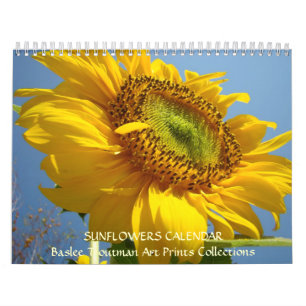 CALENDÁRIO Girassóis Calendário Girassol Flor