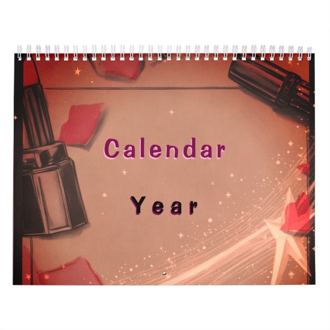 Calendário Glam Retro (Capa)