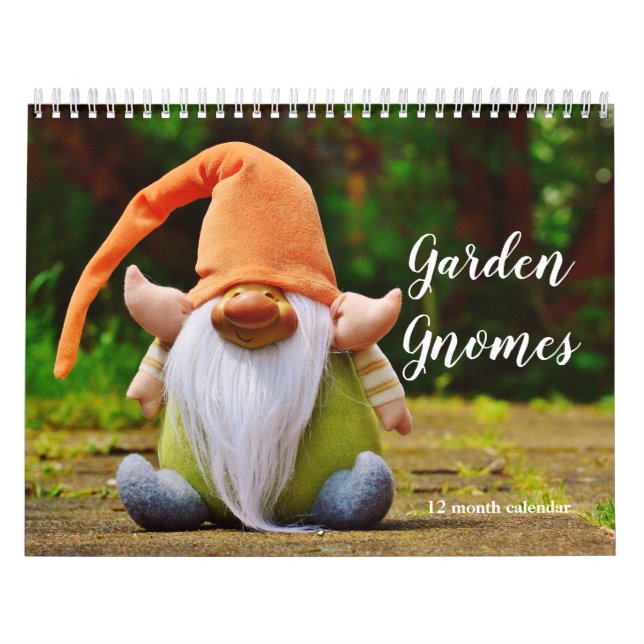 Calendário Gnomos do Jardim 2026 (Capa)