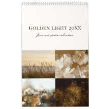 Calendário Golden Light 2026 (médio)