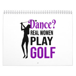 Calendário Golf Mom Golfer Women Golfing Sayings
