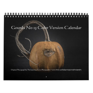 Calendário Gourds n.o 15 Color Version