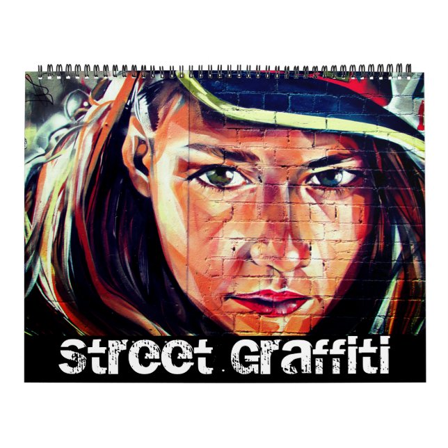 Calendário grafite de rua 2027 (Capa)