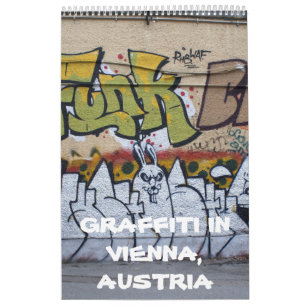 Calendário Grafite Em Viena, Áustria 2022