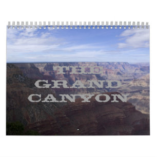 Calendário Grand Canyon 2014-15 Meses