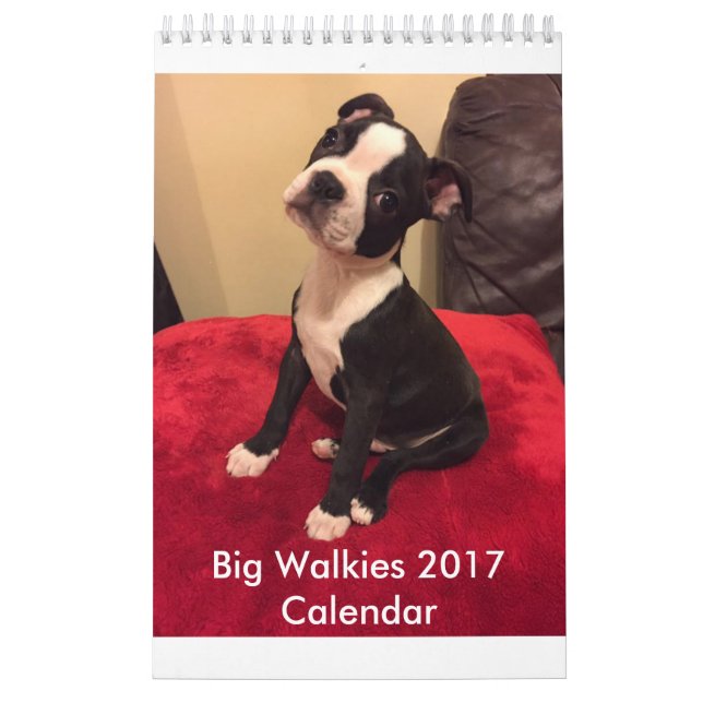 Calendário grande 2017 de Walkies (Capa)