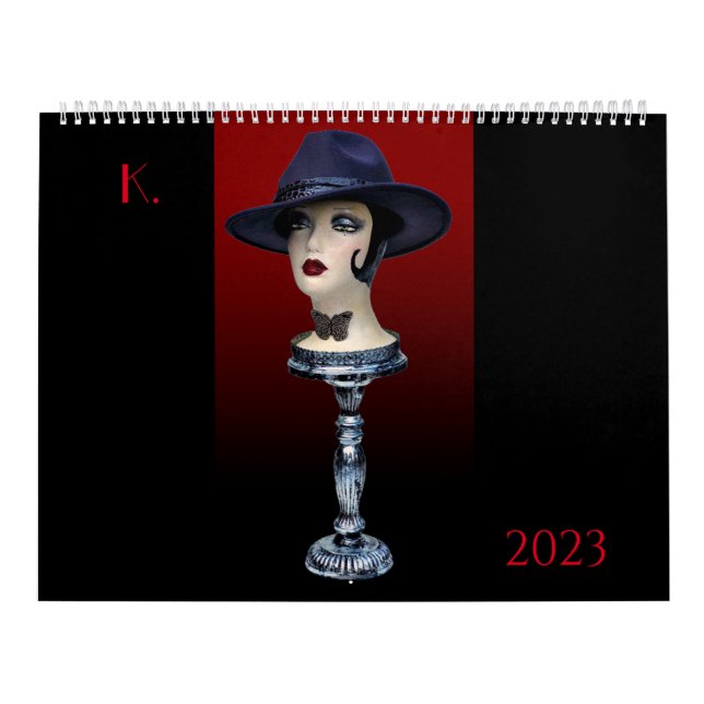 Calendário Grande de Duas Páginas do Kay Robinson (Capa)