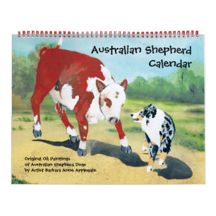 Calendário Grande de Duas Páginas do Pastor Aust