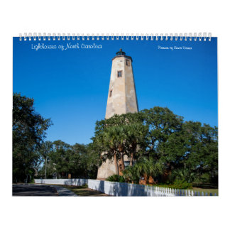 Calendário Grande dos Faróis da Carolina do Norte