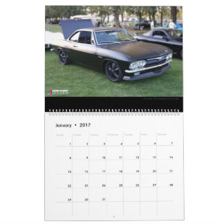 Calendário Grandes vencedores do fórum de Corvair do