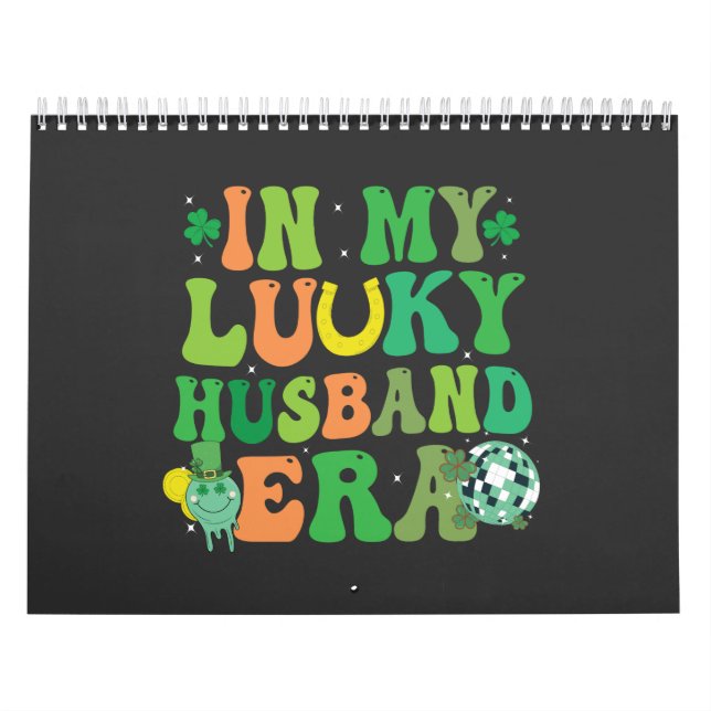 Calendário Groovy Retro Rua Patrick No Meu Marido Era Casal D (Capa)