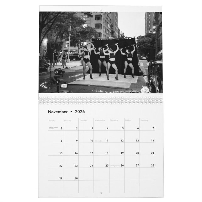 Calendário Guilty Pleasures Cabaret 2023 Calendar (Nov 2026)