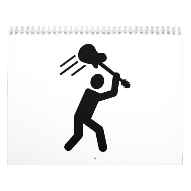 Calendário Guitarra da estrela do rock (Capa)