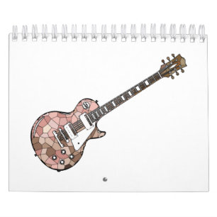 Calendário Guitarra Elétrica de Harlequin