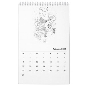 Calendário habitual das criaturas 2016