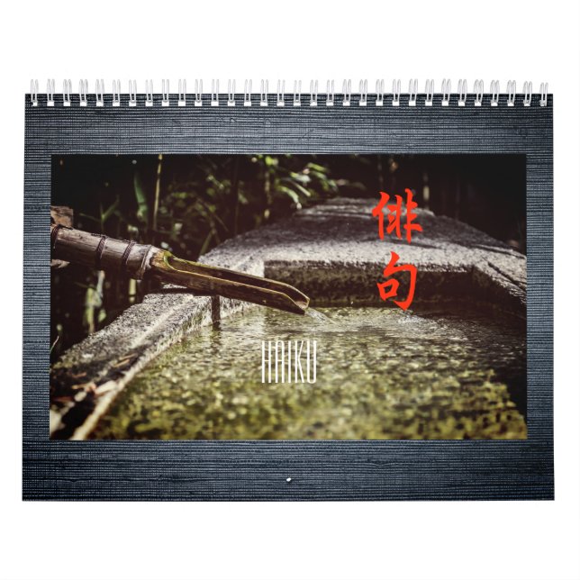 Calendário Haicais (Capa)