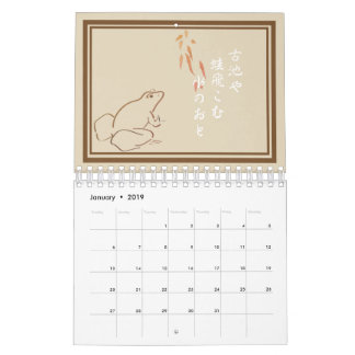 Calendário Haicais