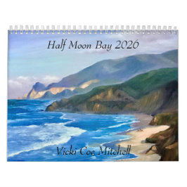 Calendário Half Moon Bay 2026 Calendar