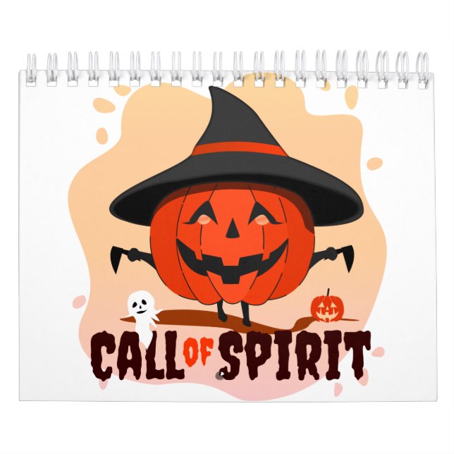 Calendário Halloween Call of Spirit (Capa)