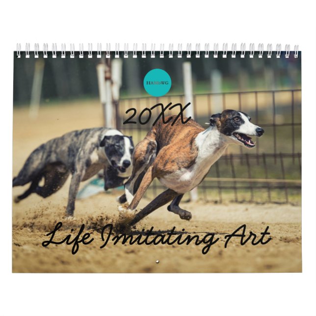 Calendário HAMbWG 2019 A Vida Imitando a Arte (Capa)