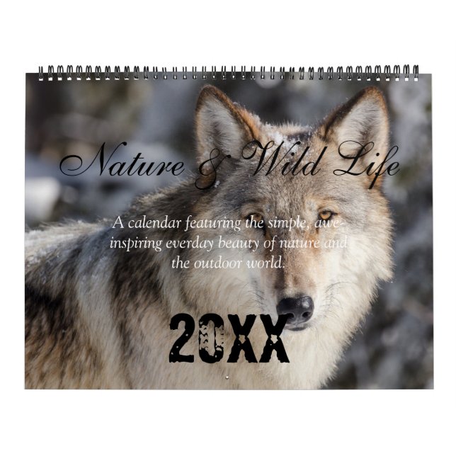 Calendário HAMbWG Natureza & Vida Selvagem (Capa)