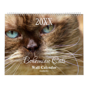 Calendário HAMbyWG - Gatos Boêmios