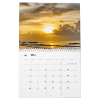 Calendário Harmony Calendar – Customized with Nature & Peace