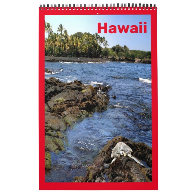 Calendário Havaí - EUA - (Capa)