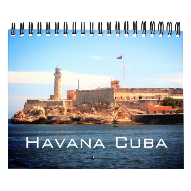 Calendário havana cuba 2026 (Capa)