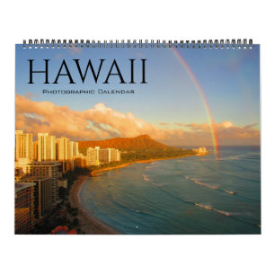 Calendário hawaii eua 2027 grande