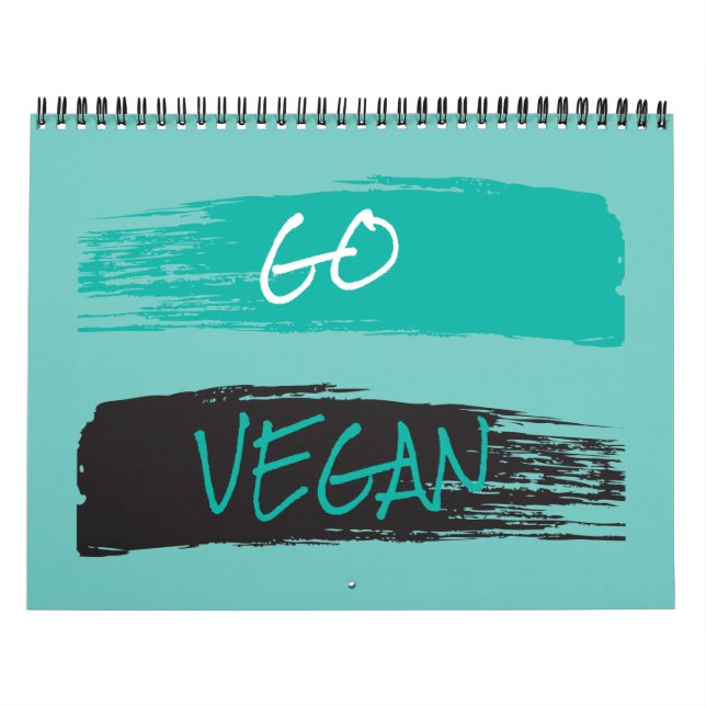 Calendário Hazte vegano | Go vegan (Capa)
