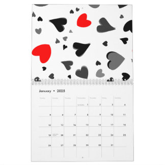 Calendário Hearts
