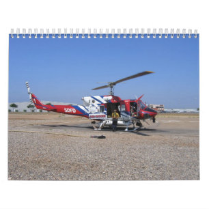 Calendário Helicóptero de SDFD