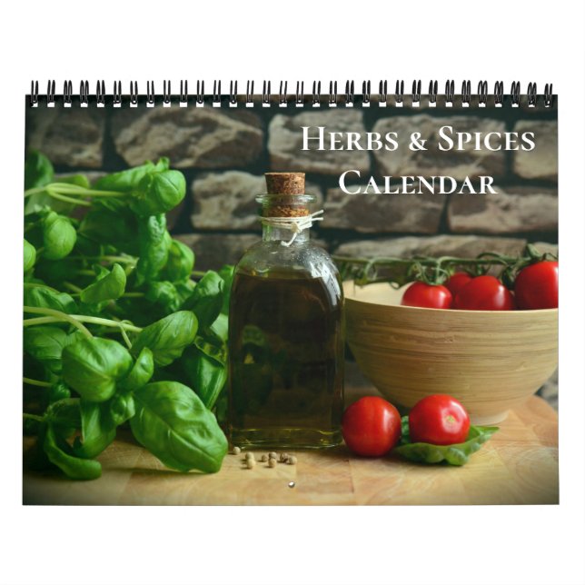 Calendário Herbs & Spices Calendar (Capa)