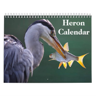 Calendário Heron Bird 2025