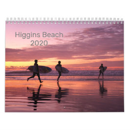 Calendário Higgins Beach 2020