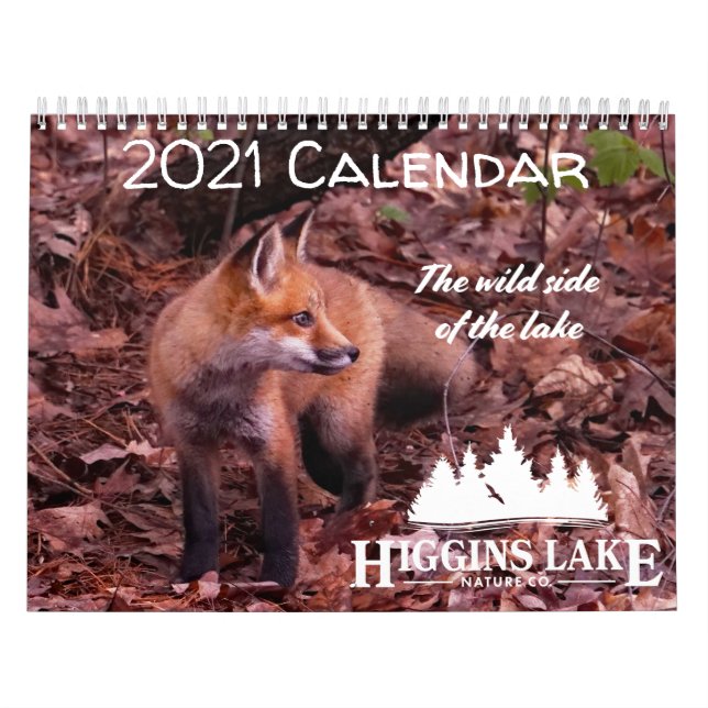Calendário Higgins Lake Nature 2021 Calendar S (Capa)